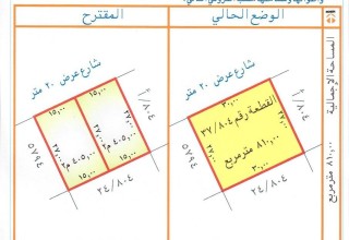 ارض سكنية للبيع حي القيروان